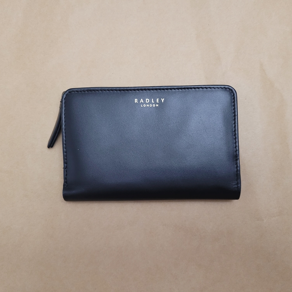Radley Black Wallet with Dog Logo - Picture 5 of 12
